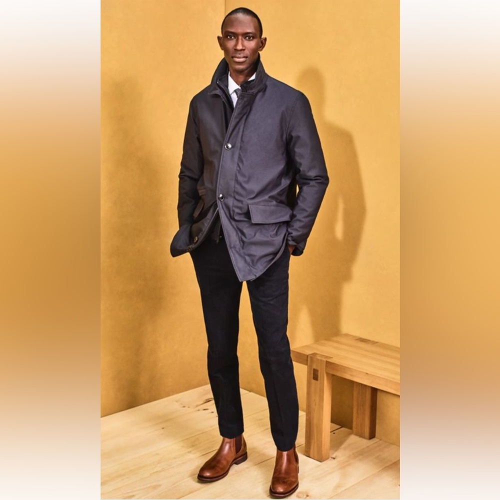 J.Crew Fulton insulated jacket with eco-friendly PrimaLoft® NEVER WORN in Navy